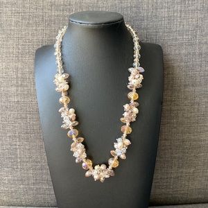 Cream necklace